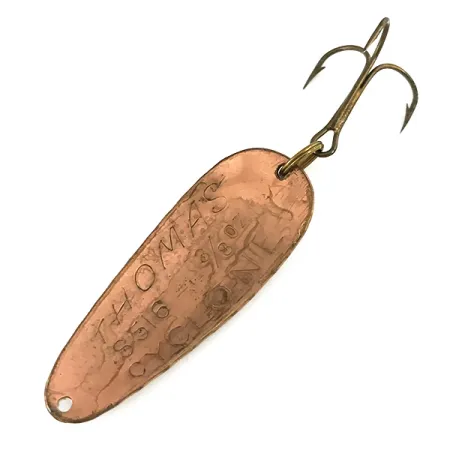 Thomas Syclone, młotkowana miedź, 10 g błystka wahadłowa #7342