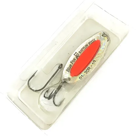 Blue Fox Rattlin Pixee, tęczowy śledź/różowy, 14 g błystka wahadłowa #7359