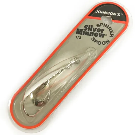 Błystka antyzaczepowa Johnson Silver Minnow, posrebrzane, ze skrzydełkiem