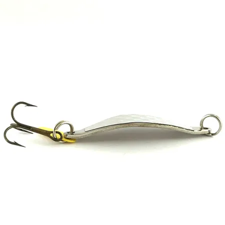 Bay de Noc Do-Jigger, nikiel/tęczowy hologram, 10 g błystka wahadłowa #7384