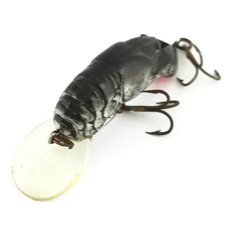 Rebel WEE-CRAWFISH, Srebrny/Czarny (srebrny/czarny), 6 g wobler #7387