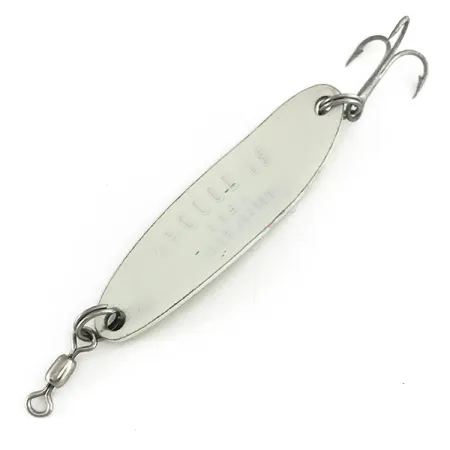 Luhr Jensen Krocodile DIE #3 (świeci w ciemności), biały zielony błystka wahadłowa #7410