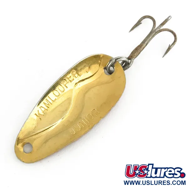 Acme Kamlooper Junior, czerwony/biały/złoty, 7 g błystka wahadłowa #7418