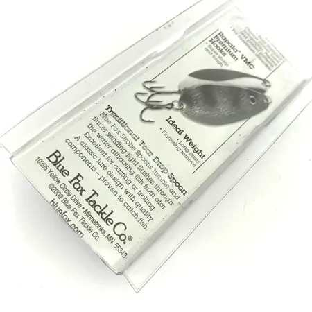 Blue Fox Strobe Tear Drop Spoon, Fire Tiger (Ognisty Tygrys), 11 g błystka wahadłowa #7423