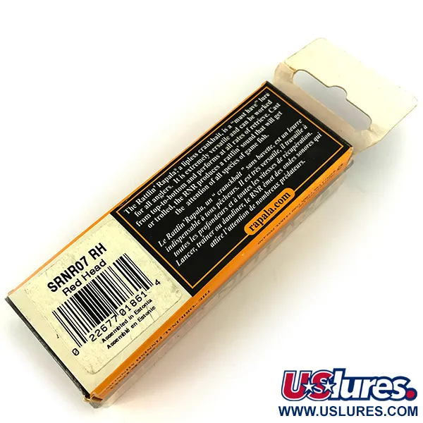 Rapala Rattl'n Rap, Rudowłosy, 16 g wobler #7424