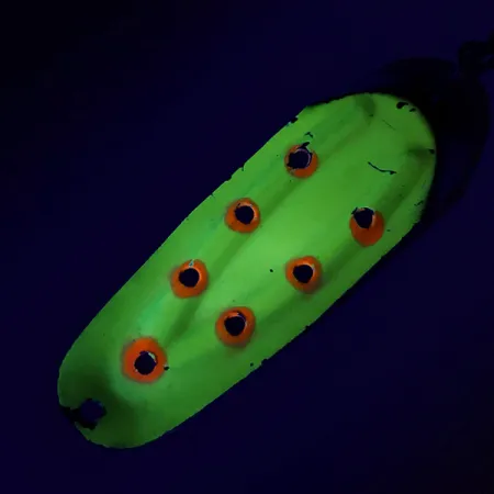 Rustowicz Charger №3 UV (świeci w ultrafiolecie), żółty/czerwony/nikiel, 12,5 g błystka wahadłowa #7432