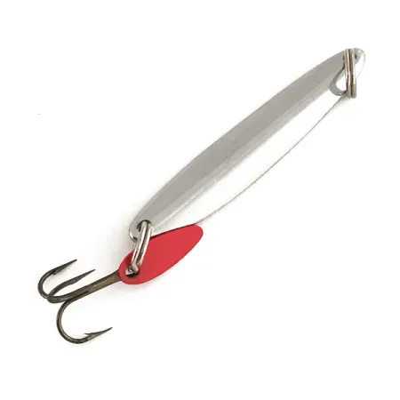 Bay de Noc Swedish Pimple, nikiel/niebieski, 5,5 g błystka wahadłowa #7442