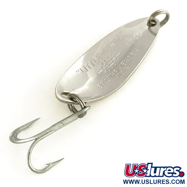 Luhr Jensen Little Jewel, nikiel, 9 g błystka wahadłowa #7449