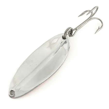 TODDCO Main liner UV (świeci w ultrafiolecie i w ciemności), czerwony/biały/nikiel Glow - świeci w ciemności. UV - świeci w ultrafiolecie, 11 g błystka wahadłowa #7451