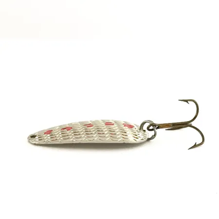 Thomas Cyclone, srebrny/czerwony/biały, 7 g błystka wahadłowa #7454