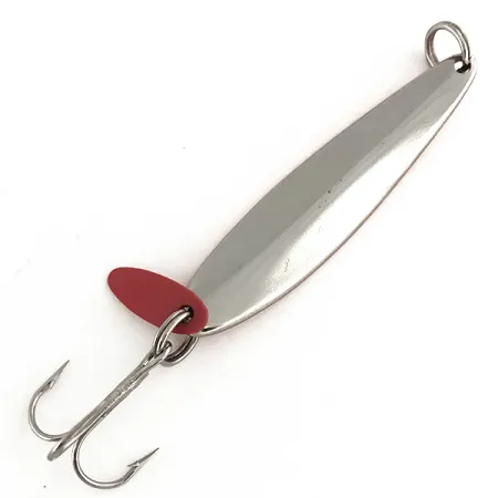 Bay de Noc Swedish Pimple UV (świeci w ultrafiolecie), czerwony, 14 g błystka wahadłowa #7469