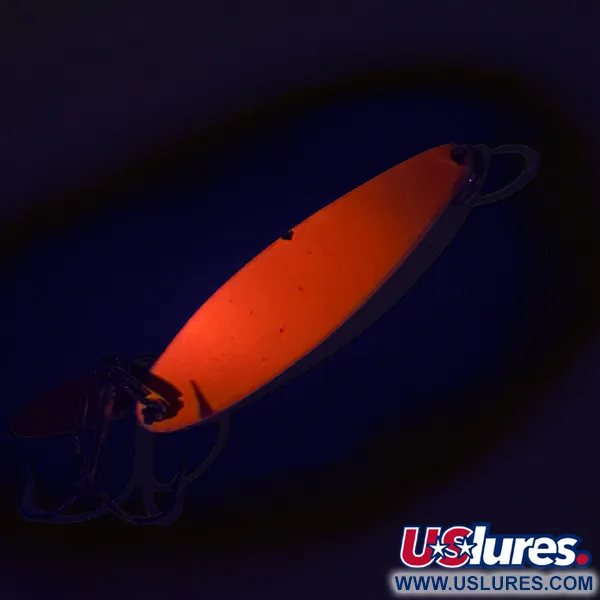  Bay de Noc Swedish Pimple UV (świeci w ultrafiolecie), czerwony, 14 g błystka wahadłowa #7469