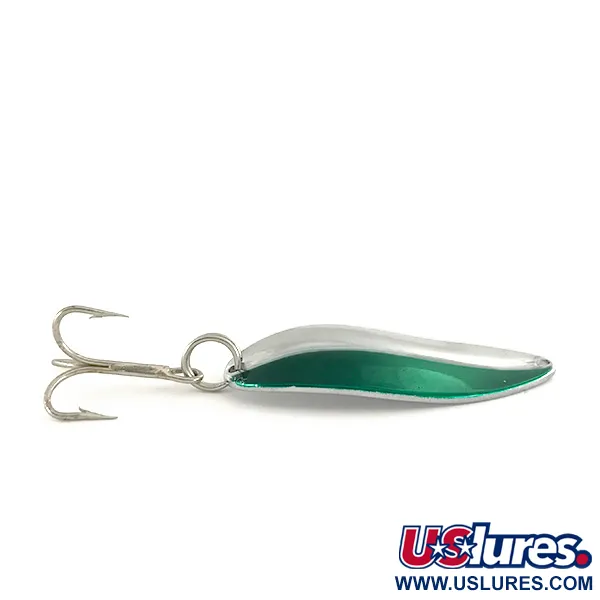 TODDCO Main liner, nikiel/zielony, 21 g błystka wahadłowa #7486