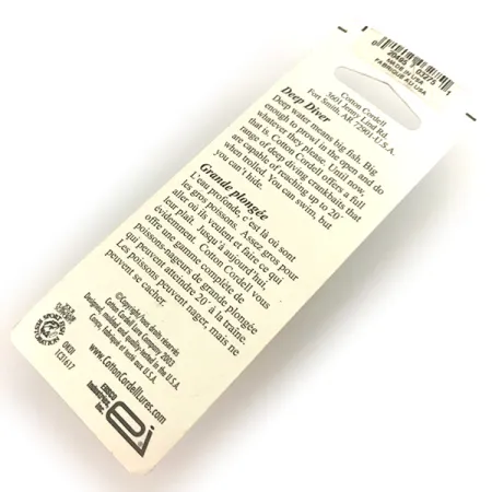 Cotton Cordell Grappler Shad Deep Diver, Złoty/pomarańczowy, 7 g wobler #7497