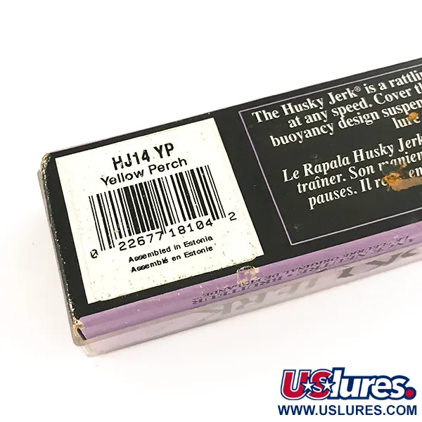 Rapala Husky Jerk HJ 14, Żółty Okoń, 18 g wobler #7498