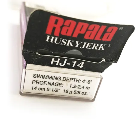 Rapala Husky Jerk HJ 14, Żółty Okoń, 18 g wobler #7498