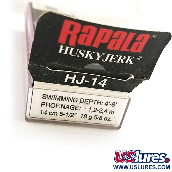 Rapala Husky Jerk HJ 14, Żółty Okoń, 18 g wobler #7498