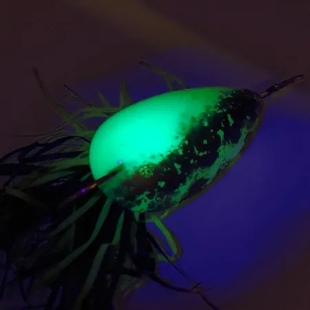 Swamp Fox Błystka antyzaczepowa Original Moss Boss UV (świeci w ultrafiolecie), zielony UV - świeci w ultrafiolecie, 14 g błystka wahadłowa #7525