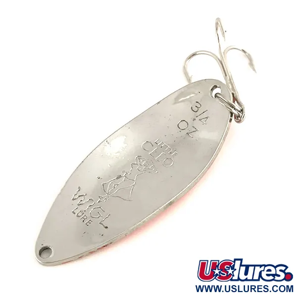 Seneca Little Cleo (Hula Girl), nikiel/czerwony, 21 g błystka wahadłowa #7533