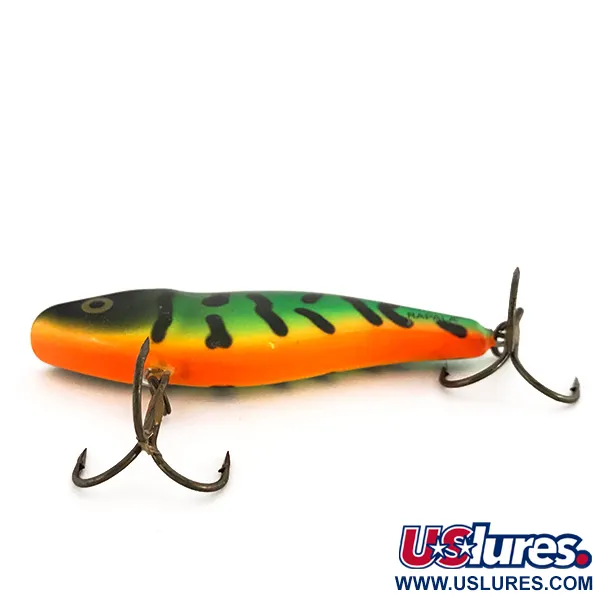 Rapala Rattl'n Rap UV (świeci w ultrafiolecie), Fire Tiger (Ognisty Tygrys), 16 g wobler #7641