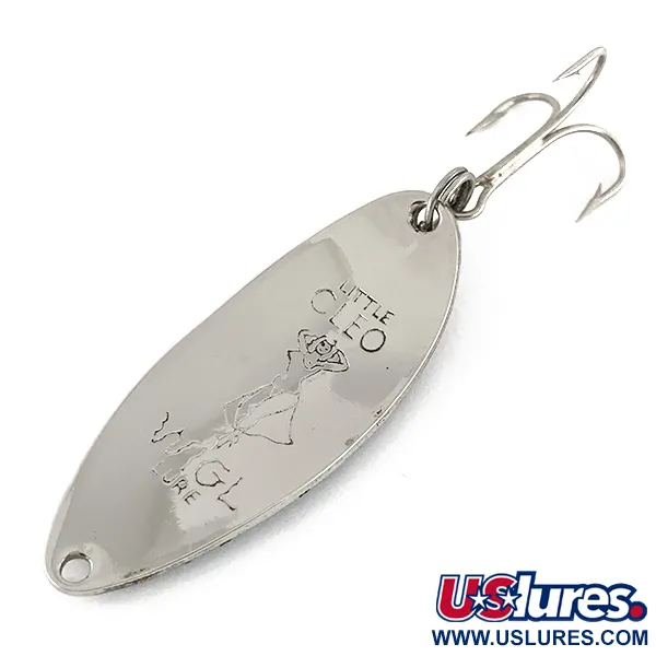 Seneca Little Cleo (Hula Girl), nikiel/niebieski/czerwony, 14 g błystka wahadłowa #7652