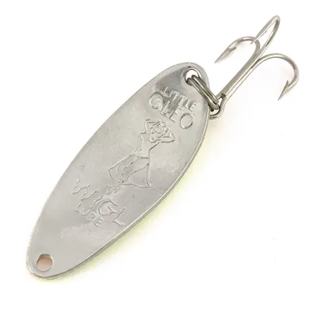 Seneca Little Cleo (Hula Girl, UV - świeci w ultrafiolecie), żółty/pomarańczowy/nikiel, 10 g błystka wahadłowa #7662