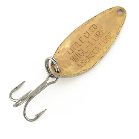 Seneca Little Cleo Crystal, Crystal (złote łuski, potłuczone szkło) - rzadki kolor, 7 g błystka wahadłowa #7674