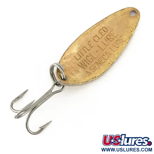 Seneca Little Cleo Crystal, Crystal (złote łuski, potłuczone szkło) - rzadki kolor, 7 g błystka wahadłowa #7674