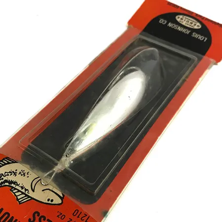 Błystka antyzaczepowa Johnson Silver Minnow, srebrny (powłoka z warstwą srebra), 14 g błystka wahadłowa #17555