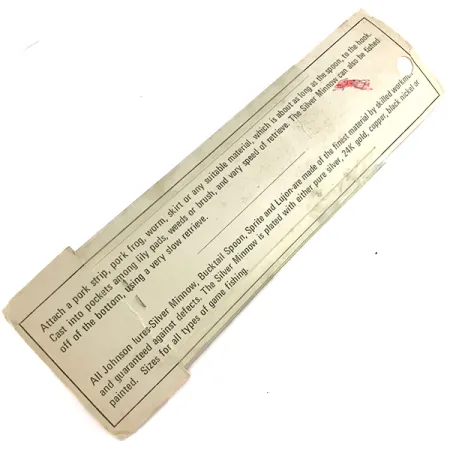 Błystka antyzaczepowa Johnson Silver Minnow, srebrny (powłoka z warstwą srebra), 14 g błystka wahadłowa #17555