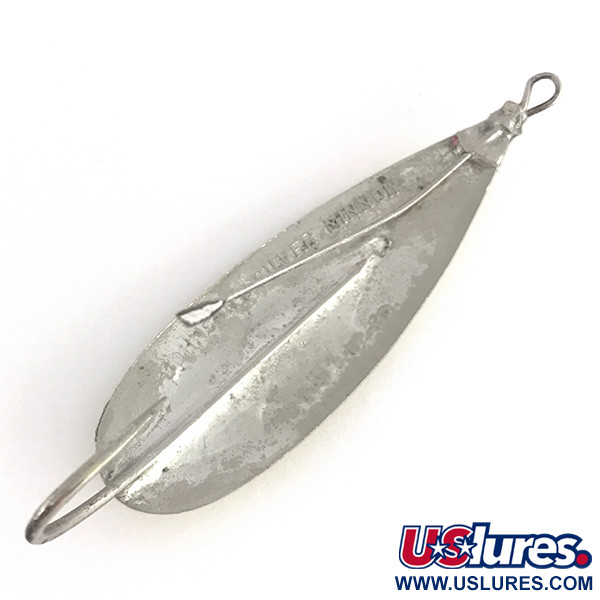  Błystka antyzaczepowa Johnson Silver Minnow UV (świeci w ultrafiolecie), srebrny/czarny/UV - świeci w świetle ultrafioletowym, 12 g błystka wahadłowa #7711