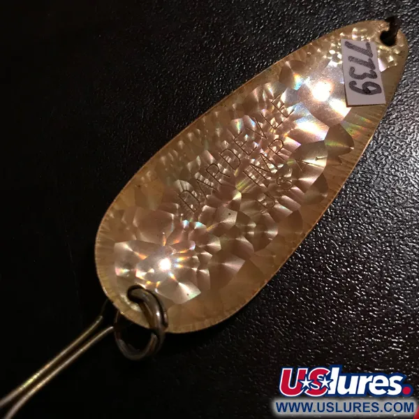 Eppinger Dardevle Imp Crystal, Crystal (złota łuska lub potłuczone szkło) - rzadki kolor, produkowany od lat 50. do 80. XX wieku., 11 g błystka wahadłowa #7739