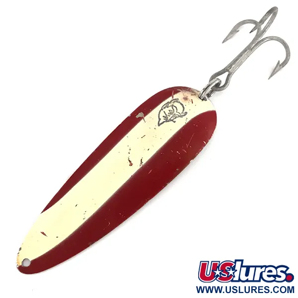 Eppinger Dardevle, czerwony/biały/nikiel, 28 g błystka wahadłowa #7754