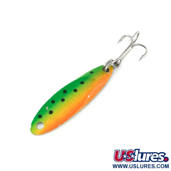 Acme Kastmaster UV (świeci w ultrafiolecie), Fire Tiger (Ognisty Tygrys), 3,5 g błystka wahadłowa #7780