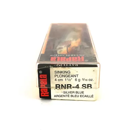 Rapala Rattl'n Rap, srebrny niebieski, 6 g wobler #7796