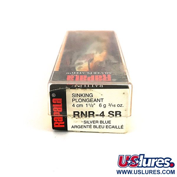  Rapala Rattl'n Rap, srebrny niebieski, 6 g wobler #7796