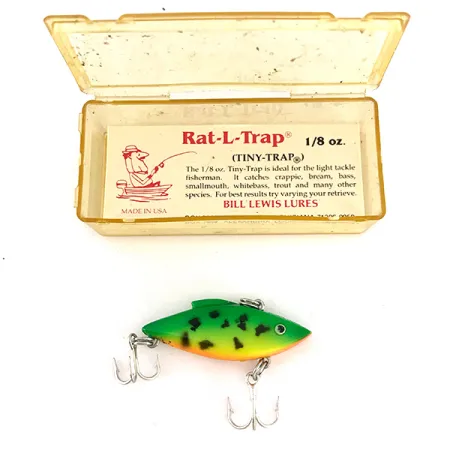 Bill Lewis Rat-L-Trap TT-W4, Ognisty Tygrys TT-W4, 5 g wobler #7798
