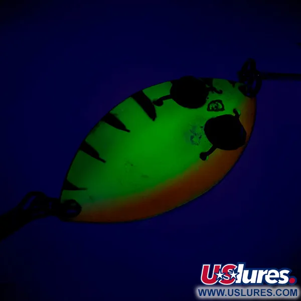 Eppinger Red Eye Junior UV (świeci w ultrafiolecie), Ognisty Tygrys (Fire Tiger)/Złoty, 13 g błystka wahadłowa #7834