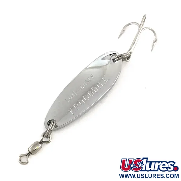 Luhr Jensen Krocodile, młotkowany nikiel, 9 g błystka wahadłowa #7864