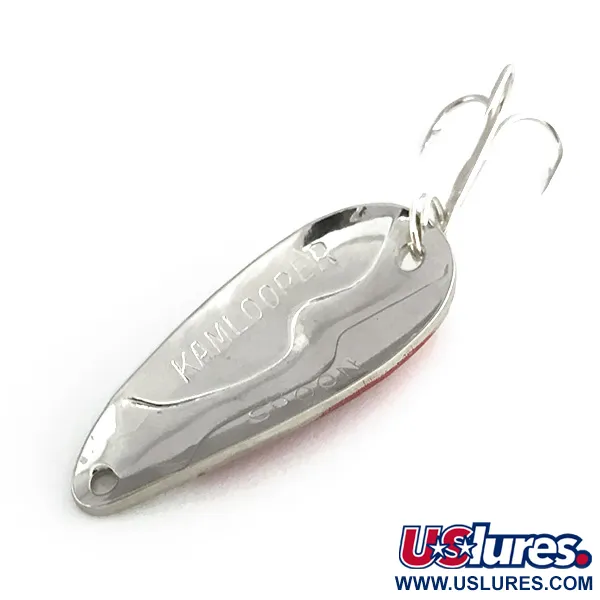 Acme Kamlooper, czerwony/biały/nikiel, 11 g błystka wahadłowa #7868