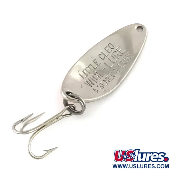 Seneca Little Cleo, nikiel/pomarańczowy, 7 g błystka wahadłowa #7874