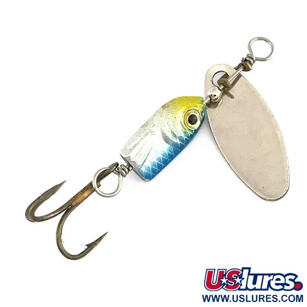 Blue Fox Flash Deep Runner, nikiel/niebieski, 4 g błystka obrotowa #7887