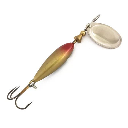 Matzuo FinSpin, srebrny/brązowy, 7 g błystka obrotowa #7891