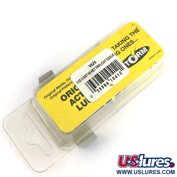 Storm Wiggle Wart, fioletowy/neonowo żółty, 11 g wobler #7944