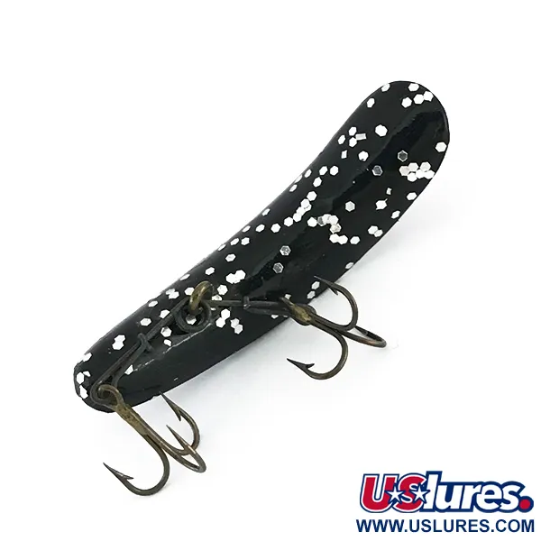 Yakima Bait FlatFish F7, czarny/srebrny brokat, 3,6 g wobler #7994