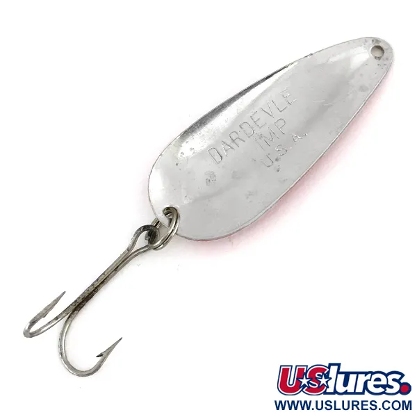 Eppinger Dardevle Imp, czerwony/biały/nikiel, 11 g błystka wahadłowa #7998