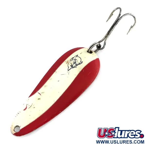 Eppinger Dardevle Imp, czerwony/biały/nikiel, 11 g błystka wahadłowa #7998