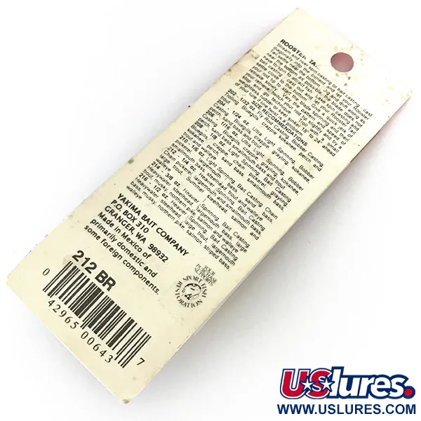 Yakima Bait Worden’s Original Rooster Tail, złoty/brązowy, 7 g błystka obrotowa #8031