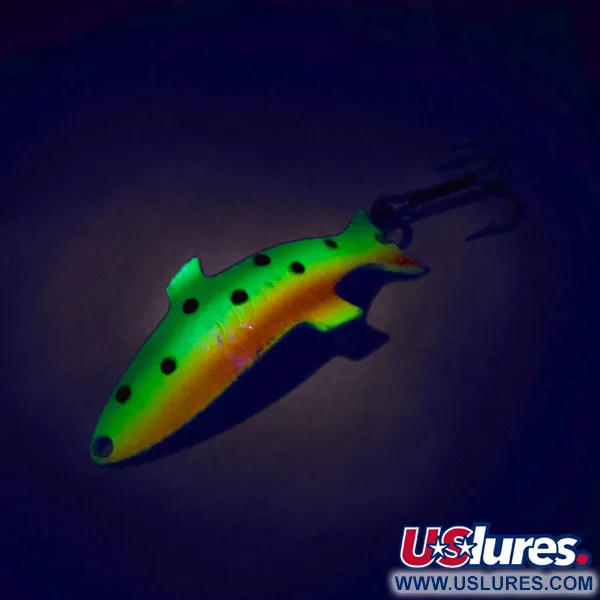  Acme Phoebe UV (świeci w ultrafiolecie), Fire Tiger (Ognisty Tygrys), 5,5 g błystka wahadłowa #8041