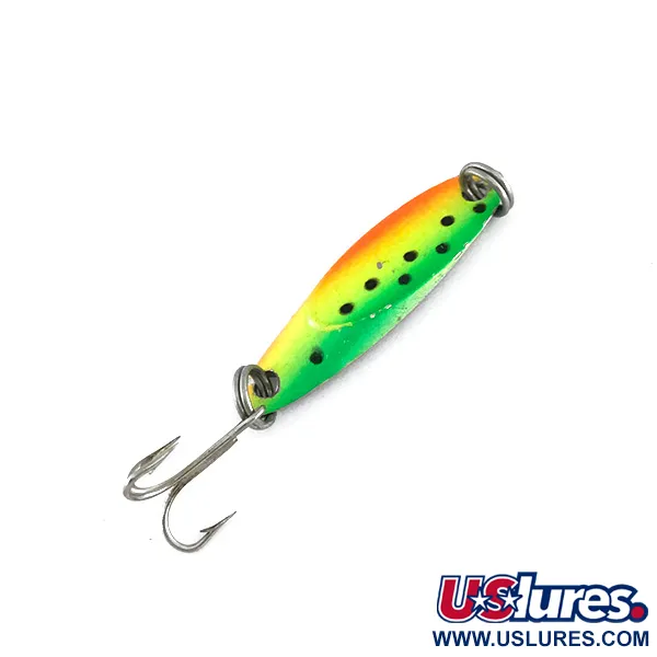 Acme Kastmaster UV (świeci w ultrafiolecie), Fire Tiger (Ognisty Tygrys), 3,5 g błystka wahadłowa #8043